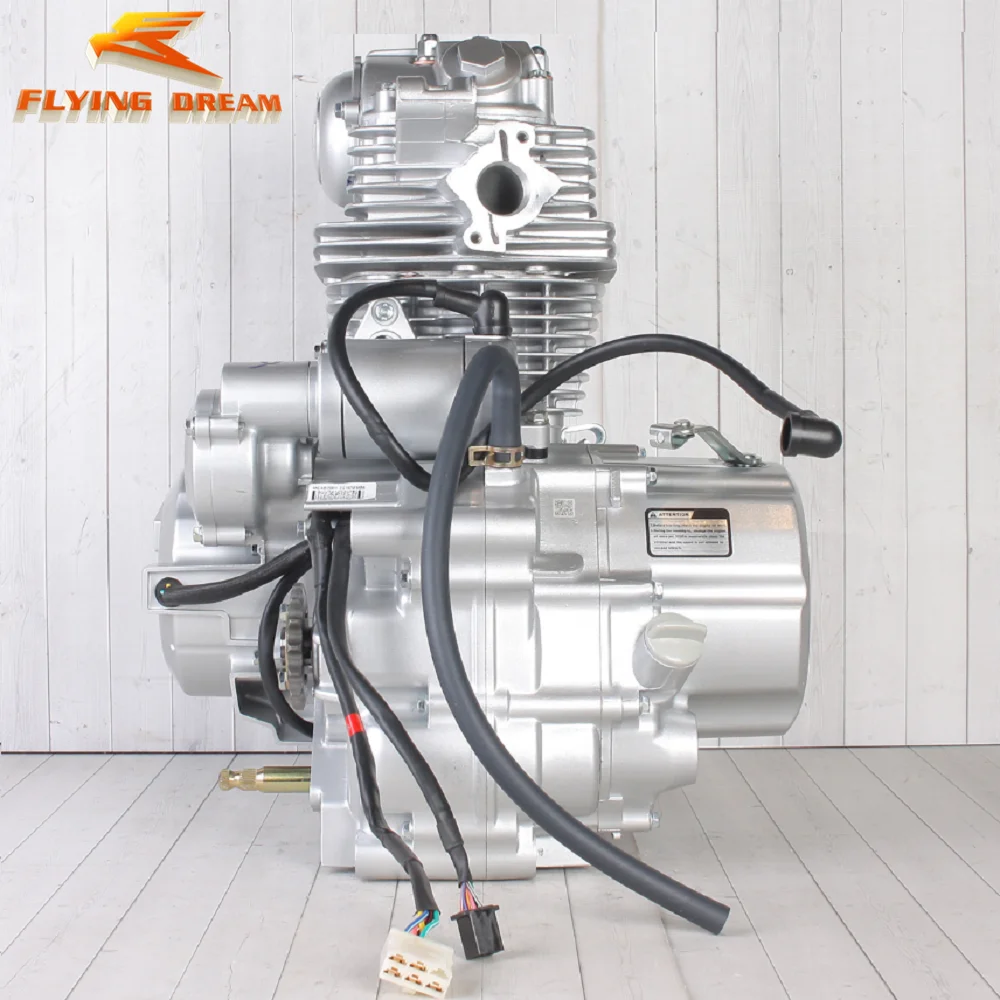 Gruppo motore moto ATV Frizione manuale raffreddata ad aria 250cc Motore Zongshen Zs165FMM CBB250