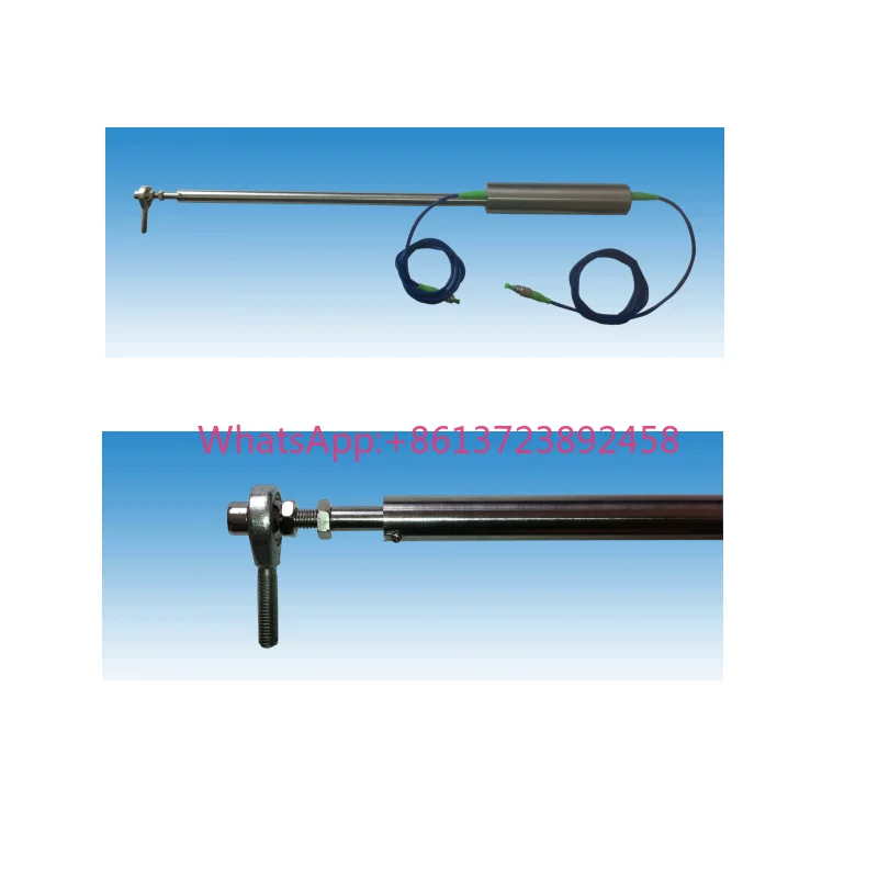 High Accuracy Fiber Optic Linear Displacement Sensor with Pull Rod Structure,IP67 protection for Harsh Environments