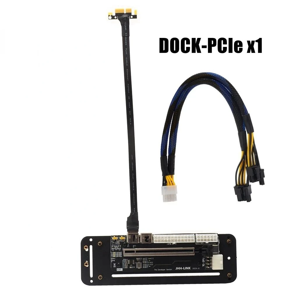New M2 NGFF/ M.2 NVME/ mPCIe/ PCIe 1x/ PCIe 4x PCI-E External Laptop Video Card Dock Graphics Card Notebook Docking Station eGPU