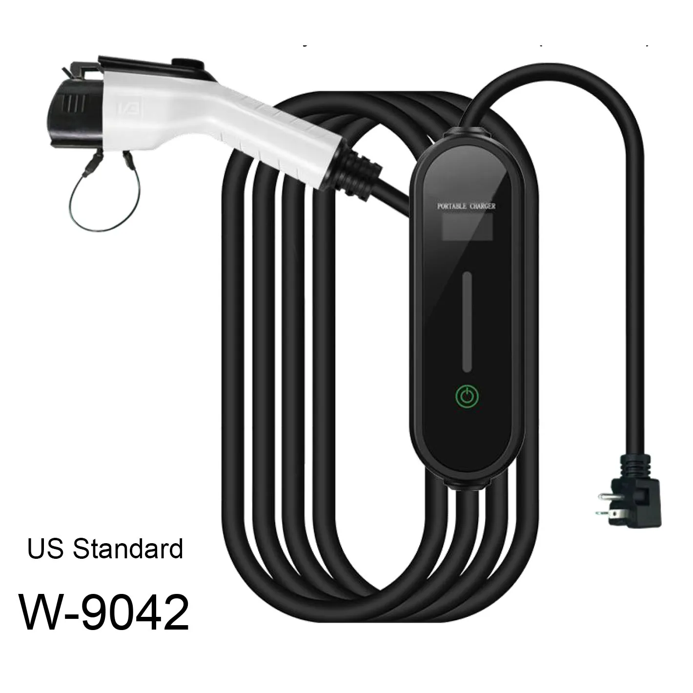 Amerikaanse standaard nieuwste 16A Ev-oplader met J1772-stekker 1-fase thuisoplader AC TYPE1 16A 3,3KW Aanpassingsreservering Ev-oplader