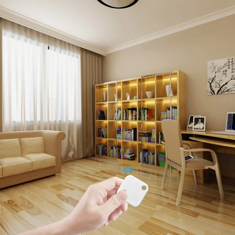 1ชิ้น4.2บลูทูธอัจฉริยะกันหายสำหรับเครื่องติดตามตัวค้นหาสีขาวสำหรับสุนัขสัตว์เลี้ยงสุนัขเด็กป้องกันการสูญหายสำหรับตัวติดตามการค้นหา