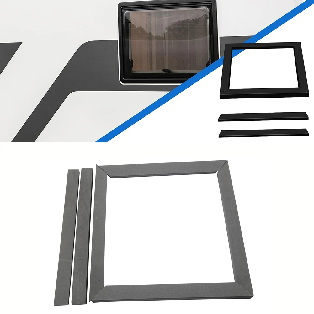 14x14 RV Roof Air Conditioner Gasket Kit For Sealing And Repair With EVA Foam Noise Reduction And Leveling Pads Included