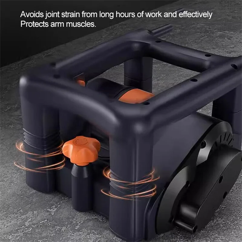 850W Electric Wall Planing Machine Power Hand Planer Shovel Wall Machine with Cable & Carrying Case for Paint Putty Removal