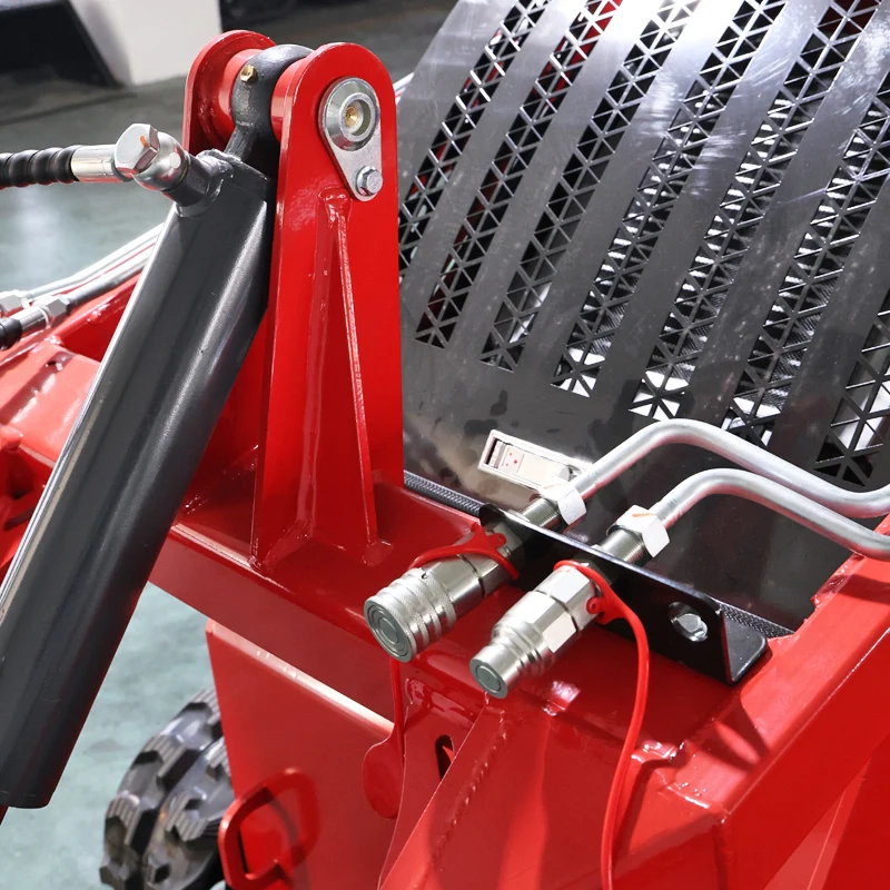 تحميل منزلق مخصص مع مرونة عالية وسهل التشغيل لإزالة الثلج ونقل المواد السائبة وما إلى ذلك