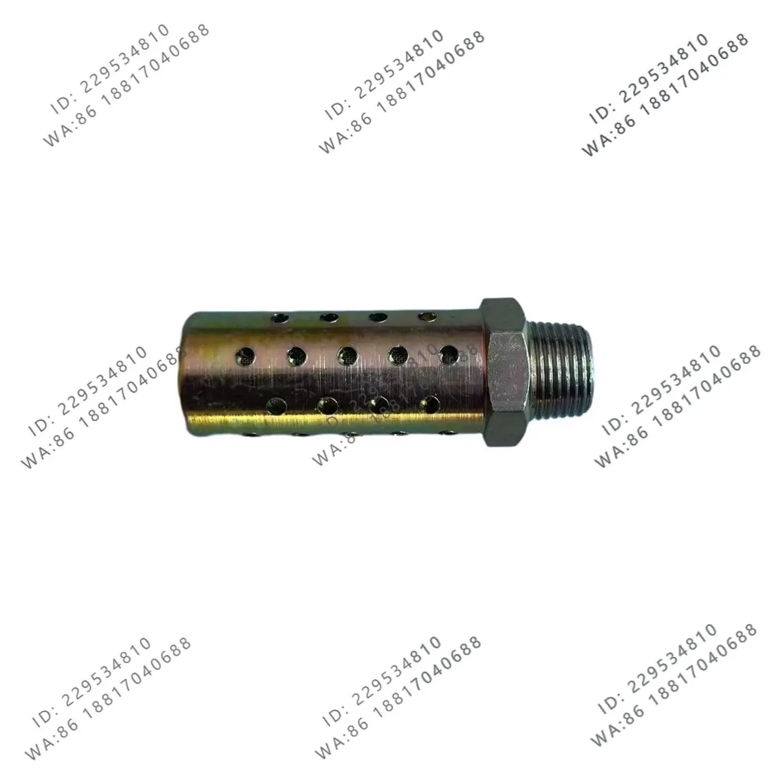 93110 Pneumatic Diaphragm Pump Muffler 1 Inch Muffler Quality Assurance