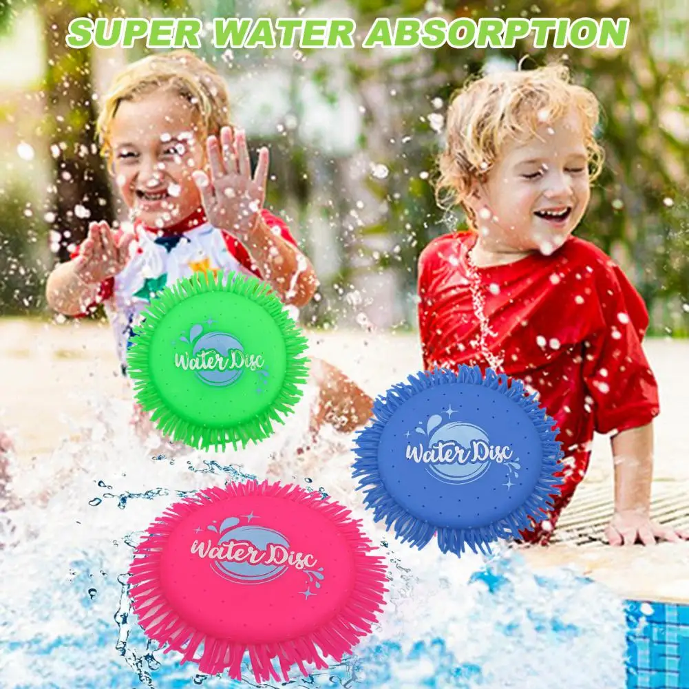 

Parent-child Outdoor Toy Parent-child Bonding Water Toy Set 2 Pack Soft Flying Discs for Kids Enhance Outdoor Fun with for Boys