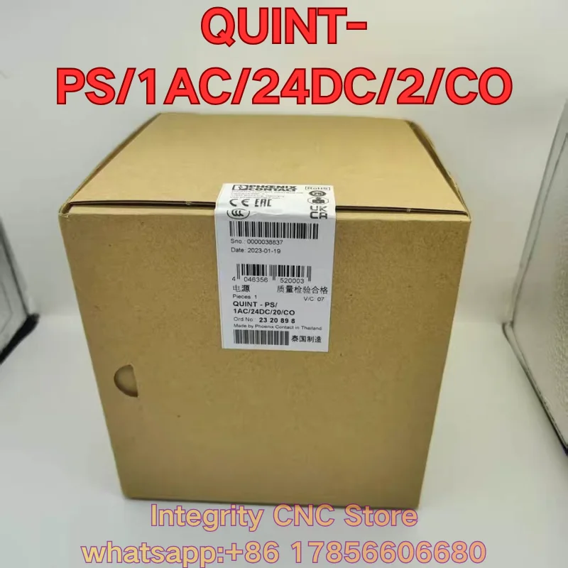 New QUINT-PS/1AC/24DC/2/CO PLC module 2320898