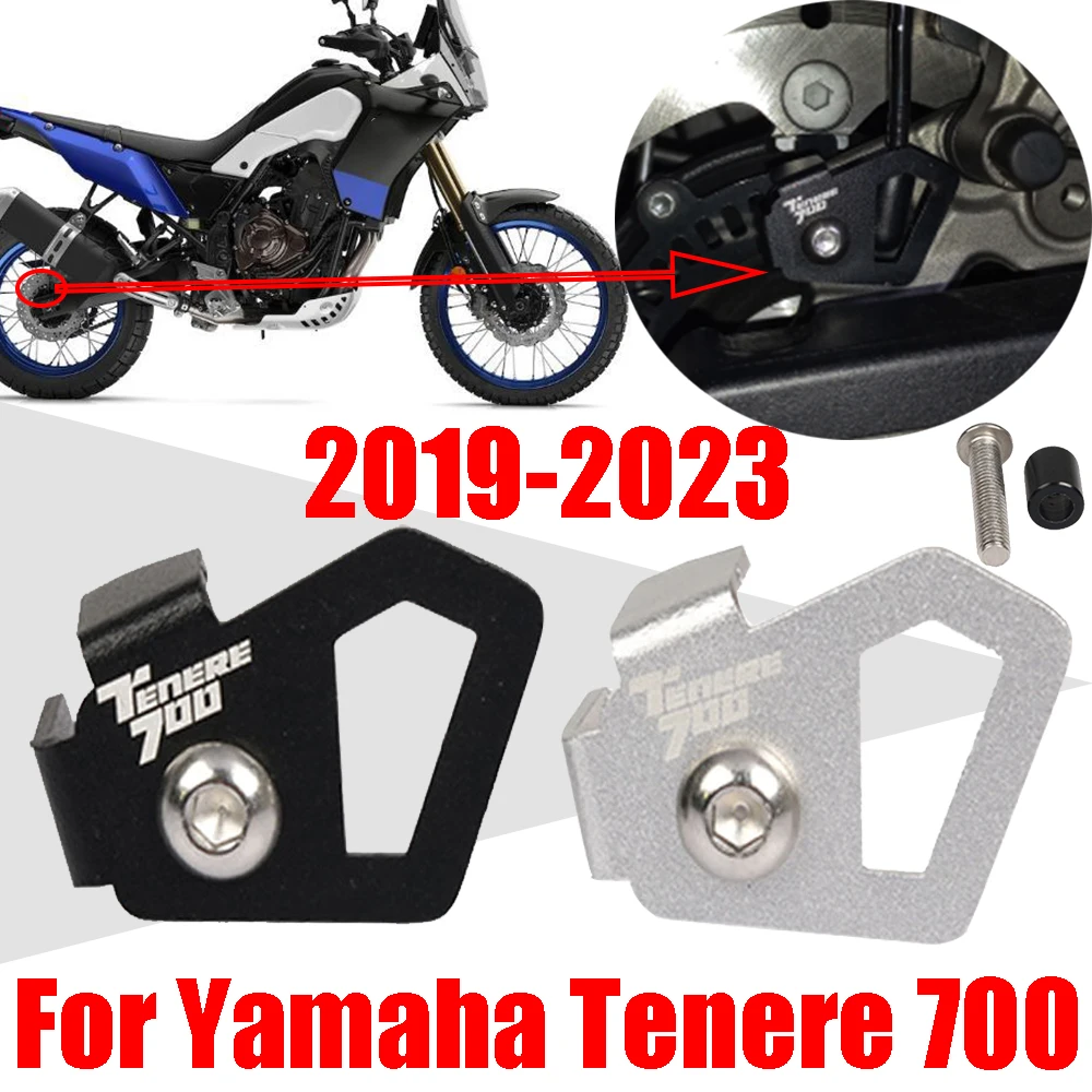 For YAMAHA Tenere 700 T7 T700 XTZ700 XTZ 700 690 2019 - 2023 2022 Accessories Rear ABS Sensor Guard Protective Cover Protector