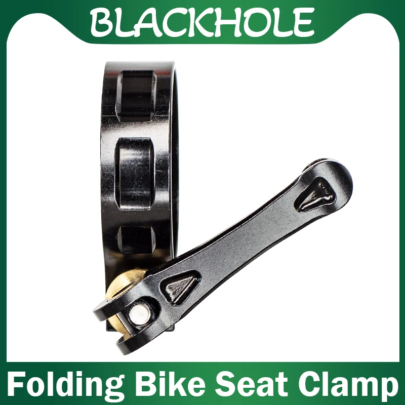 Folding Bike 41mm Seat Clamp Quick Release Extended Handle Carbon Folding Bicycle Aluminum Alloy Seat Clamp Foding Bike Parts