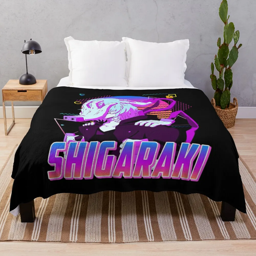 

Tomura Shigaraki - Retro Art Throw Blanket Blanket For Decorative Sofa Luxury Thicken Blanket