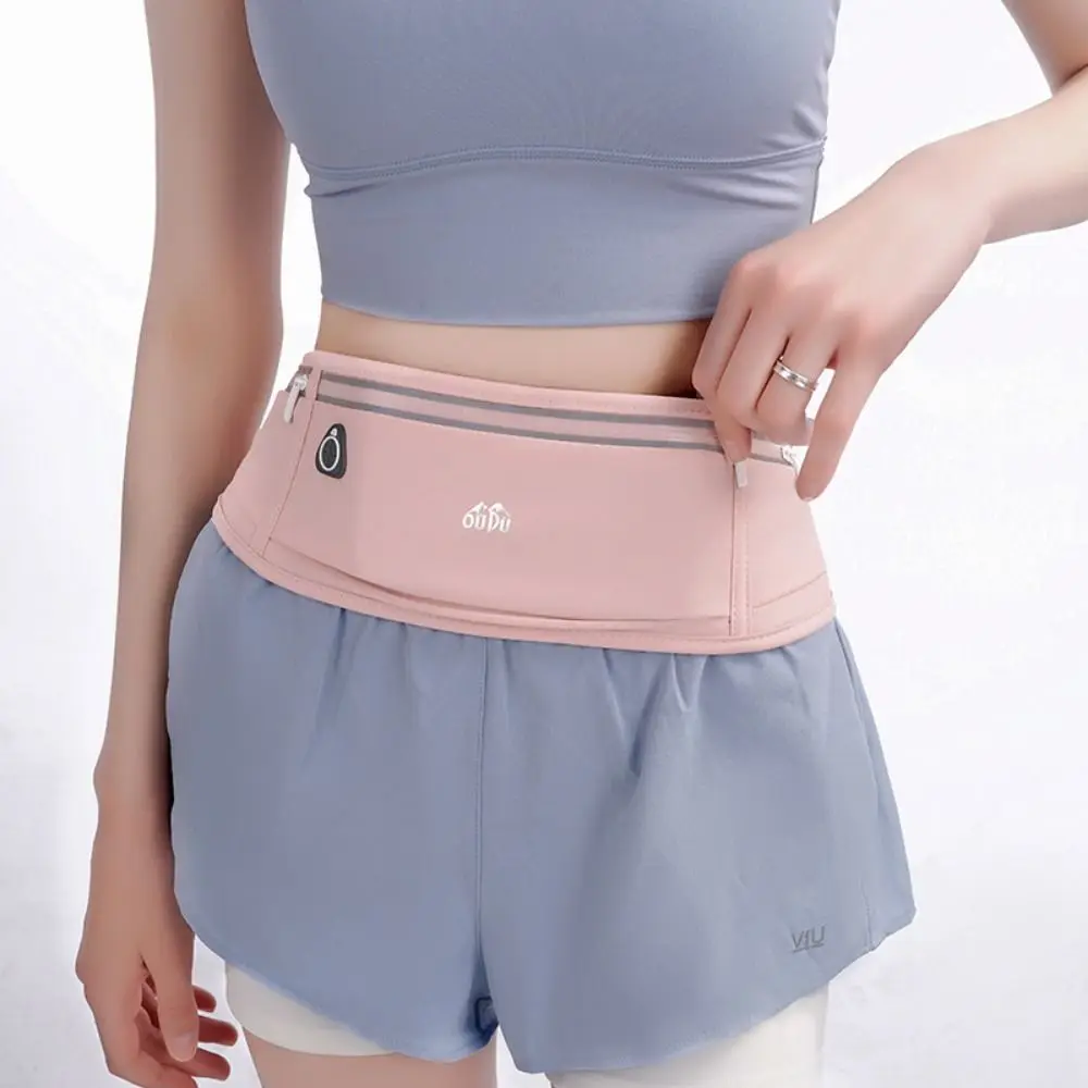 

Waterproof Running Waistband Lightweight Invisible Sports Fanny Pack Portable High-capacity Women Running Belt Pouch