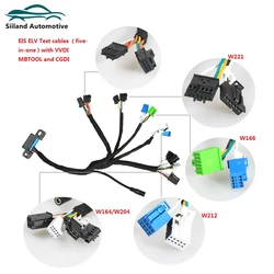 Origional EIS ELV 7G+ISM+MB ESL Test Cables for Mercedes for Benz Works together with VVDI MB BGA TOOL+Gateway Emulator