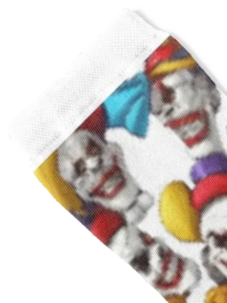 Buggy the clown faces Socks sports stockings halloween cute Socks For Girls Men's