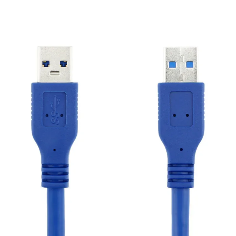 Szybki niebieski przedłużacz USB 3.0 typu A męski na męski AM TO AM 4,8 Gb/s Obsługa USB 2.0 0,3 M 0,6 M 1 M 1,5 M-5 M