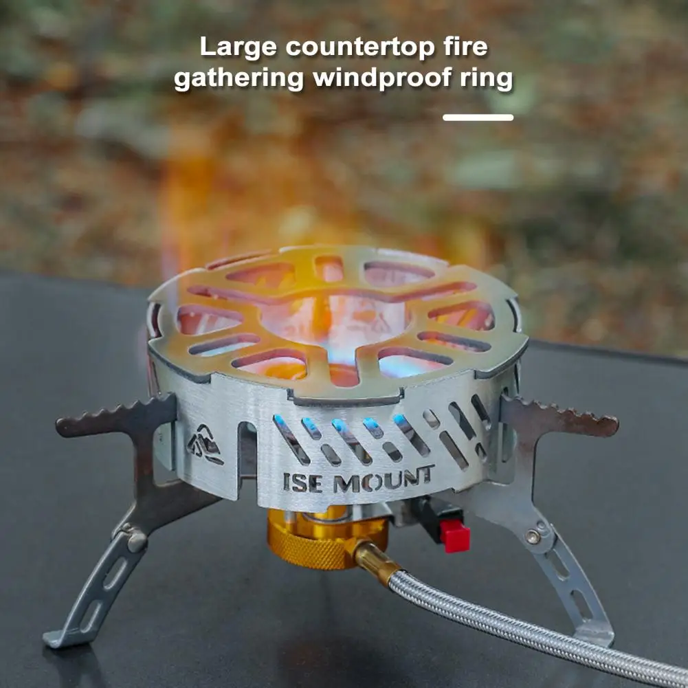 Stove Windproof Ring Heat Resistant Gas Furnace Windshield Cook-top Burner Ring Cover Gas Stove Wok Ring	Camping Supplies