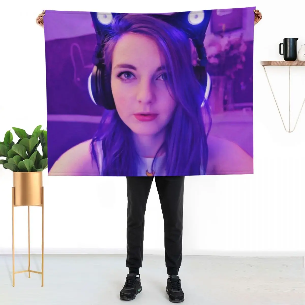 

Shadow Throw Blanket Lightweight Warm Blanket for Indoor Outdoor Use