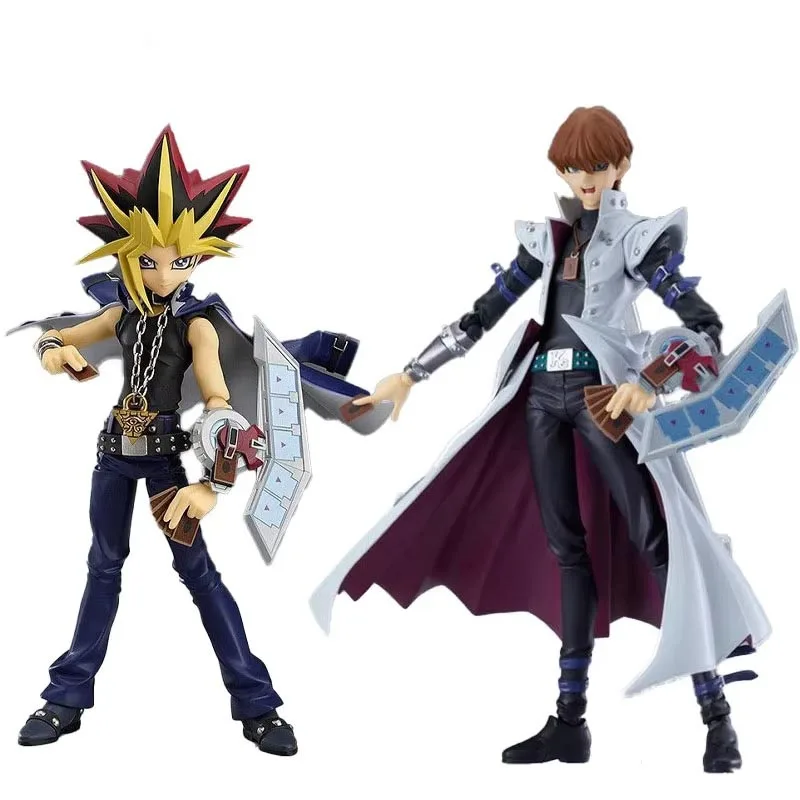 Genuine Figma Kaiba Seto & Yami Yugi Action Figures