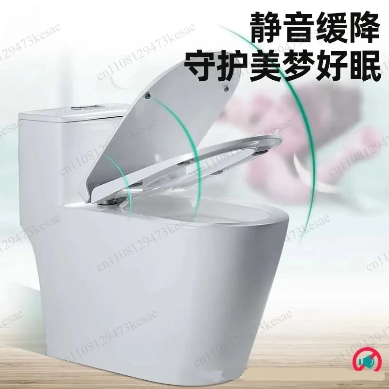 Thickened V/U Shape Toilet Seat & Lid | Premium Household Bathroom Bidet Seat Board Slow Close Cover