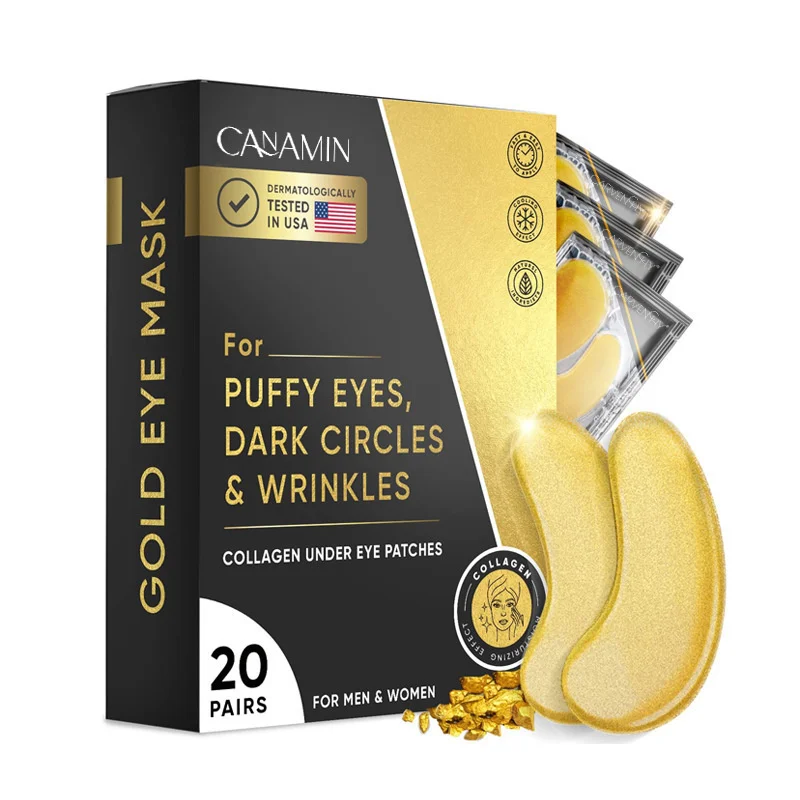 

Gold Eye Mask Patches Anti Fine Lines Eye Mask Sticker For Reducing Wrinkles And Moisturizing Delicate Eye Skin