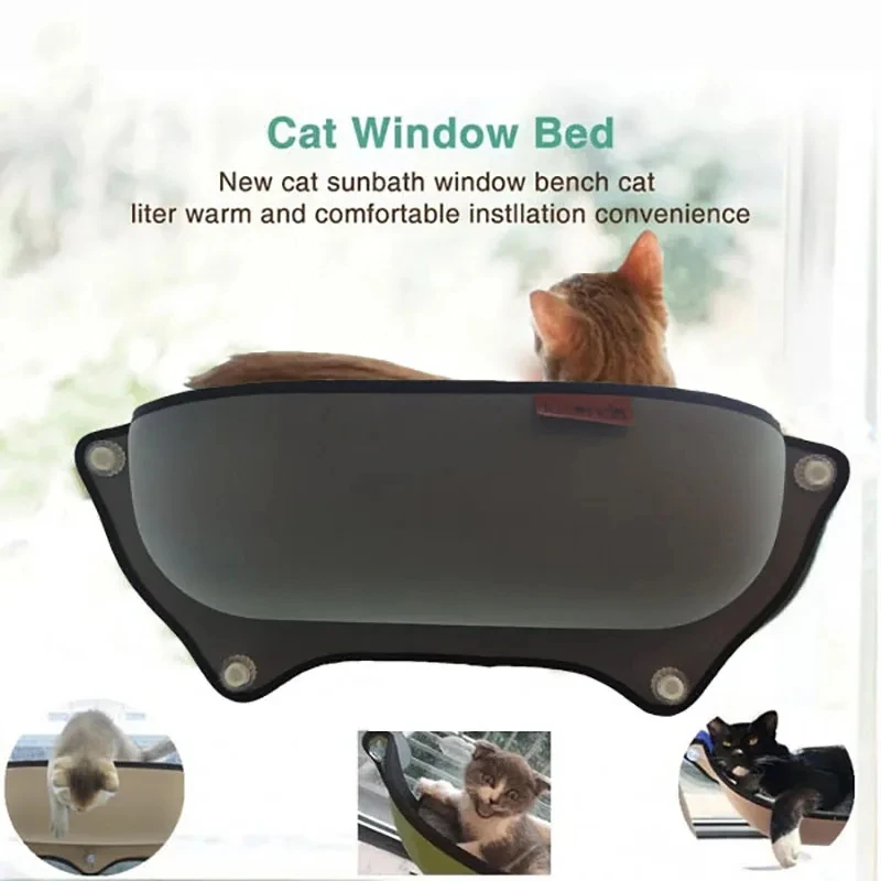 Wall Hanging Cat Bed Pet Cat Hammock Aerial Cats Bed House Kitten Climbing Frame Pet Accessories Sunny Window Seat Nest