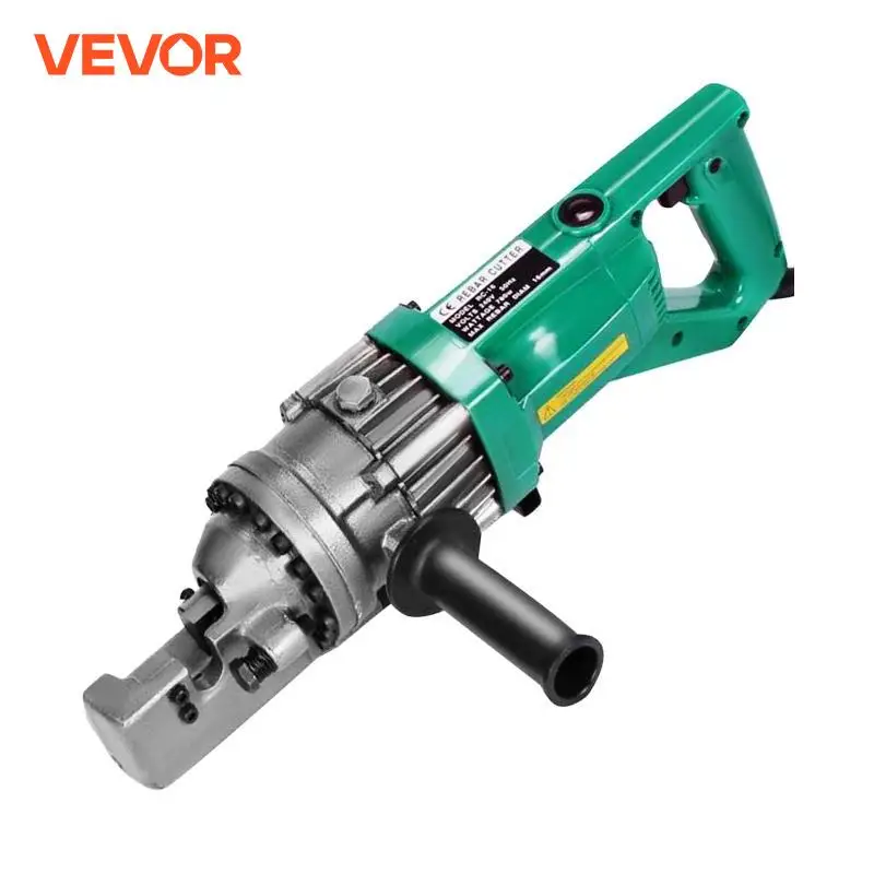 VEVOR Portable 780W Electric Hydraulic Rebar Steel Bender Cutter 4mm-16mm 240V Bending Speed 2.5 S Pure Copper Induction Motor