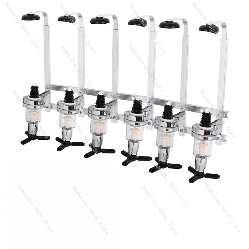 

Настенная дозирующая подставка для вина с тремя, четырьмя или шестью дозаторами (25 мл, 30 мл, 35 мл, 45 мл)