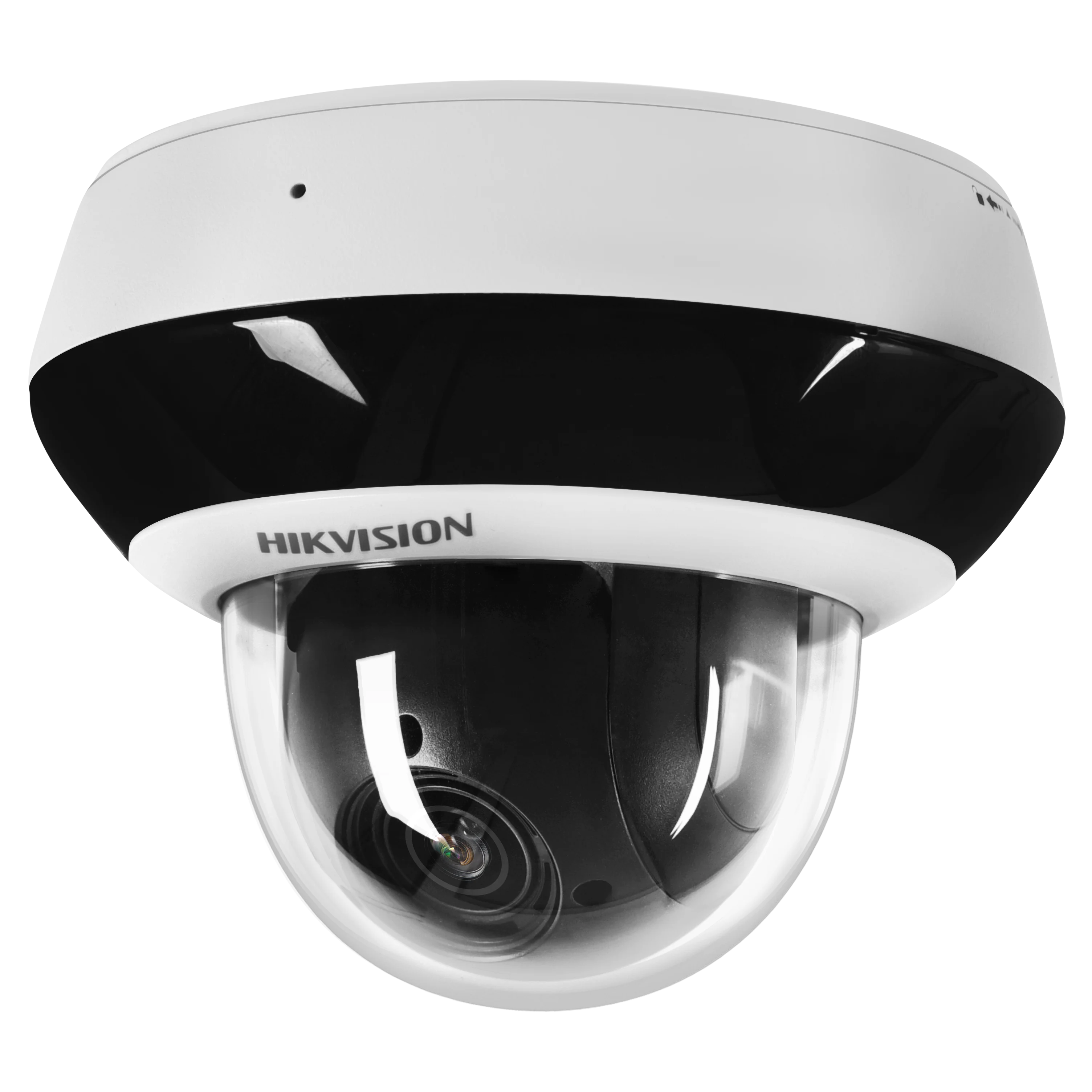 Imagem -04 - Hikvision-ptz Câmera de Segurança ip com Microfone Embutido Zoom Óptico 4x Vigilância por Vídeo ir Poe 2.812 mm Ds2de2a404iw-de3