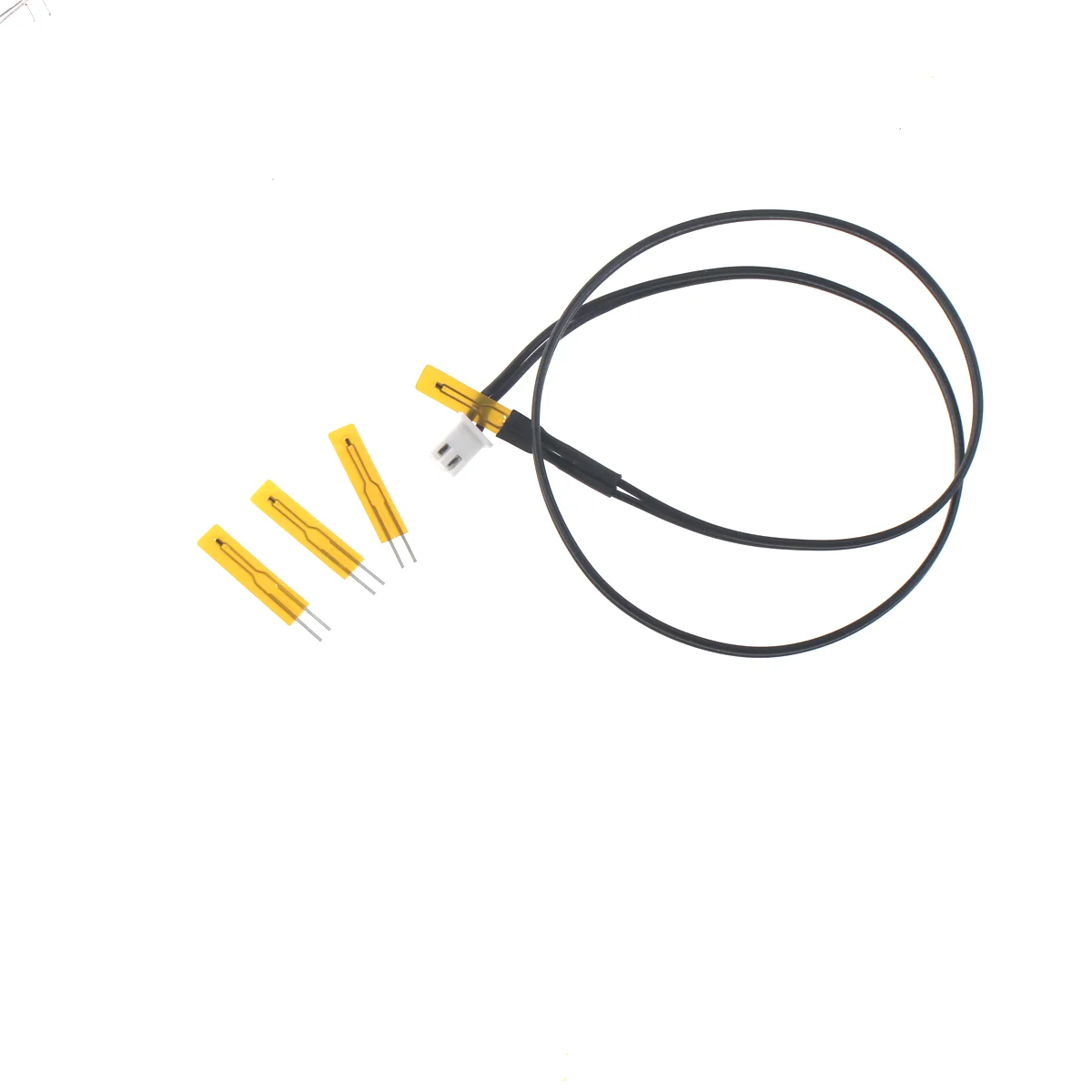 Imagem -04 - Ntc Thin Film Thermistor Probe Sensor de Temperatura Mf55 Patch Principal de Medição de Temperatura Superficial 10k 50k 100k 1