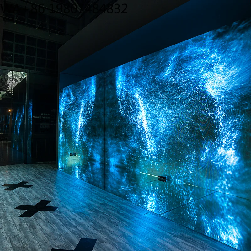 

P2.5 3D Transparent LED Display Video Wall, Hologram Holographic Screen Flexible Big Size Panel Factory Aliexpress