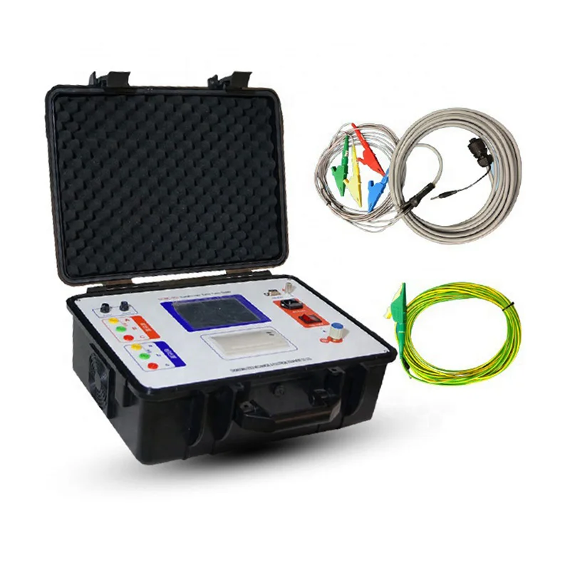 Digital Hand-held Single/Three Phase Transformer Voltage Ratio Test Kit TTR Machine
