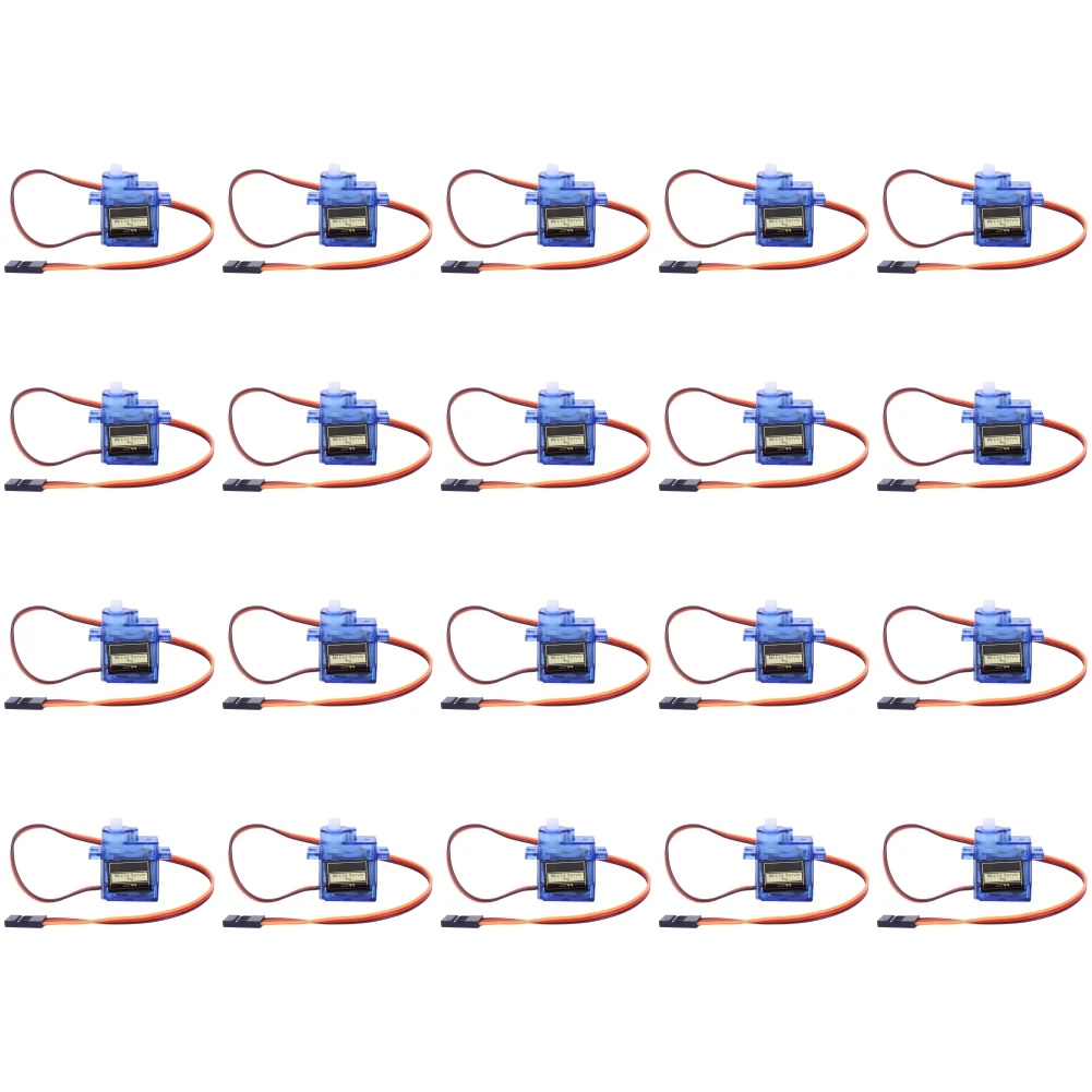 1-50PCS SG90 9G Miniatuur Servomotor Vaste Vleugel Micro Gear Servomotor 180/360 Graden voor RC Helicopter Vliegtuigen Vliegtuig