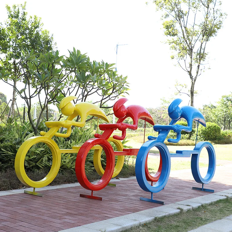 Patung lanskap taman