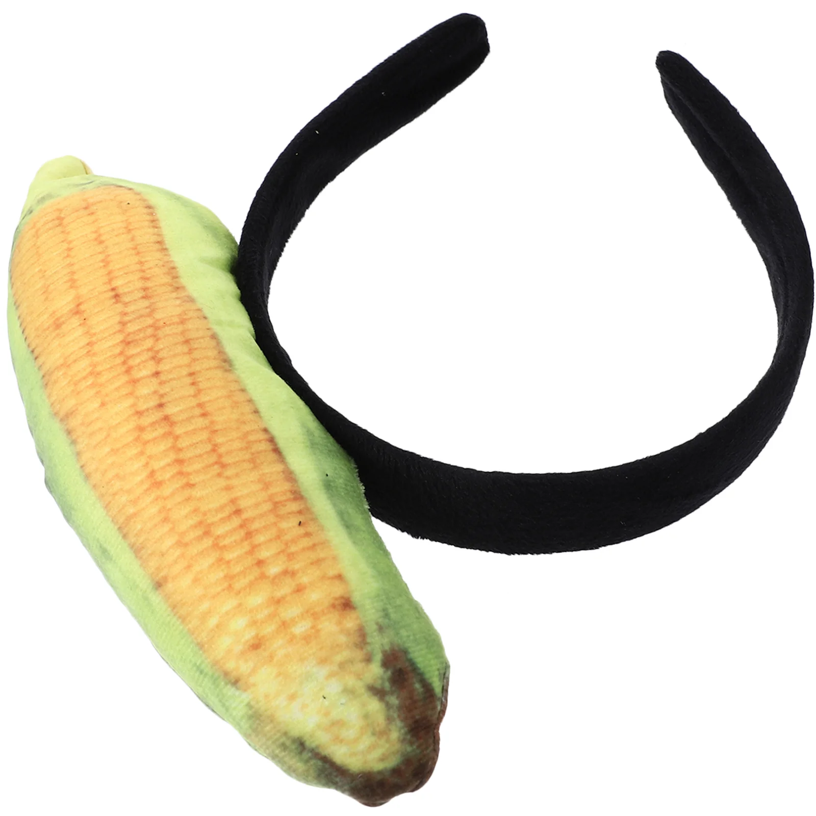 

Headgear Hair Accessories Child Band Headband Funny Hoop 2000X1800X350CM Fabric Corn Cob Cosplay Vegetable Headdress