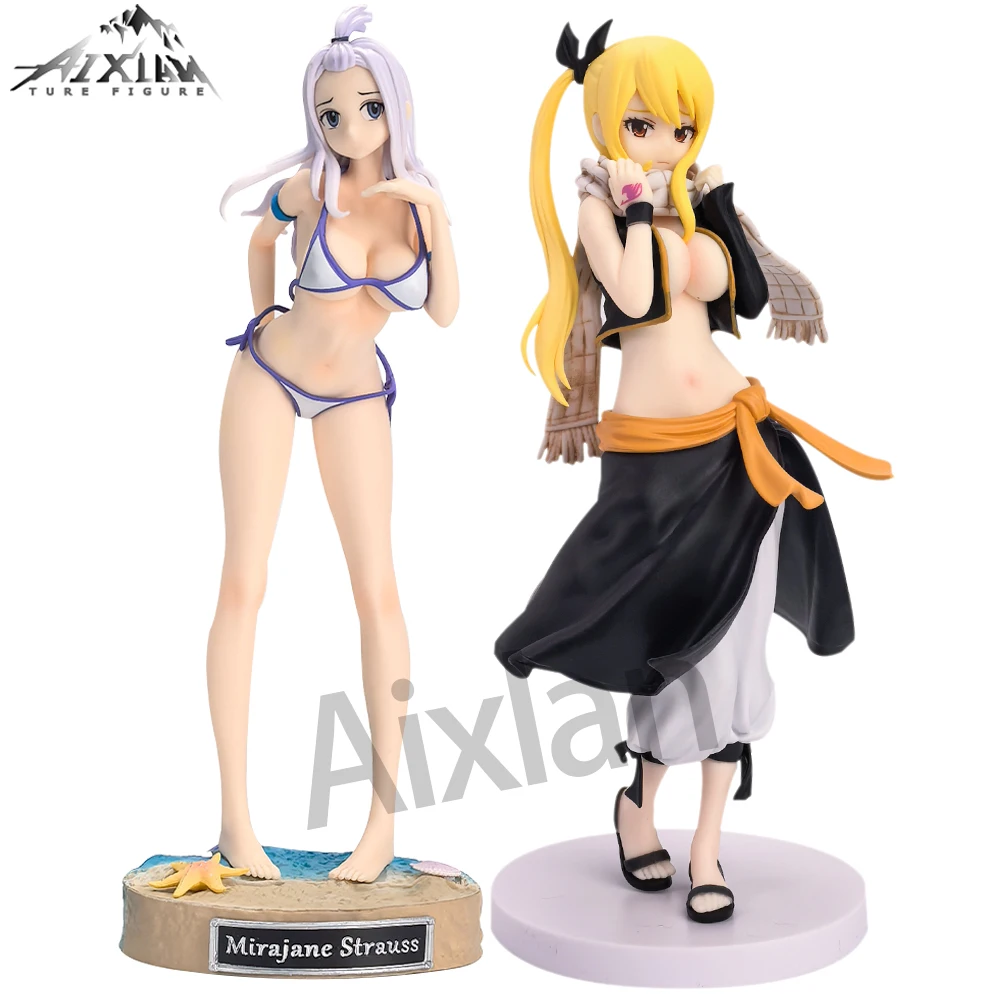 شخصية أنيمي اكسلان فيري تيل    ملابس رجالية لوسي ميراجان · ستراس بولي كلوريد الفينيل نموذج قابل للجمع ألعاب أطفال هدية زينة دمية #1