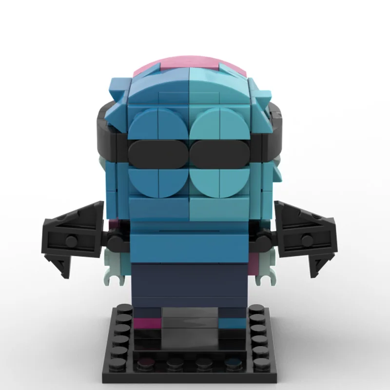 170 PCS MOC Beroemde Film Karakter Dubbele Vleugels Brickheadz Model Bouwsteen DIY Montage Bricks Speelgoed Voor Kinderen Kerstcadeaus