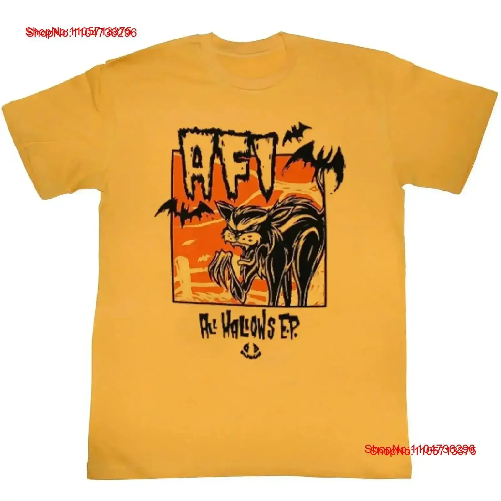 AFI Band All Hallow Sept Happy Halloween T Shirt Full Size S 5XL SS129 vintage Washed Versatile Comfortable Breathable vintage