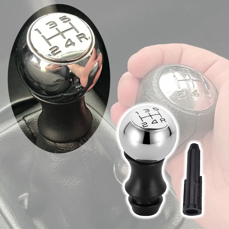 5-Gang-Legierung MT Schaltknauf Autozubehör für Peugeot 106 206 306 406 107 207 307 407 301 308 2008 3008 Citroen C2 C3 C4
