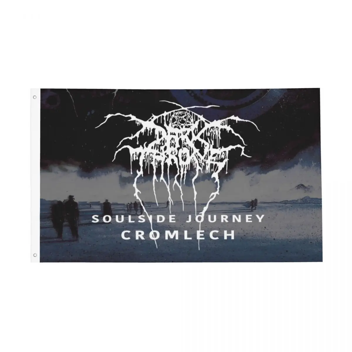 Transilvanian Norwegian Black Metal Band Flags Double Sided Banner Darkthrone All Weather Home Room Dorm Wall Decor 3x5 FT