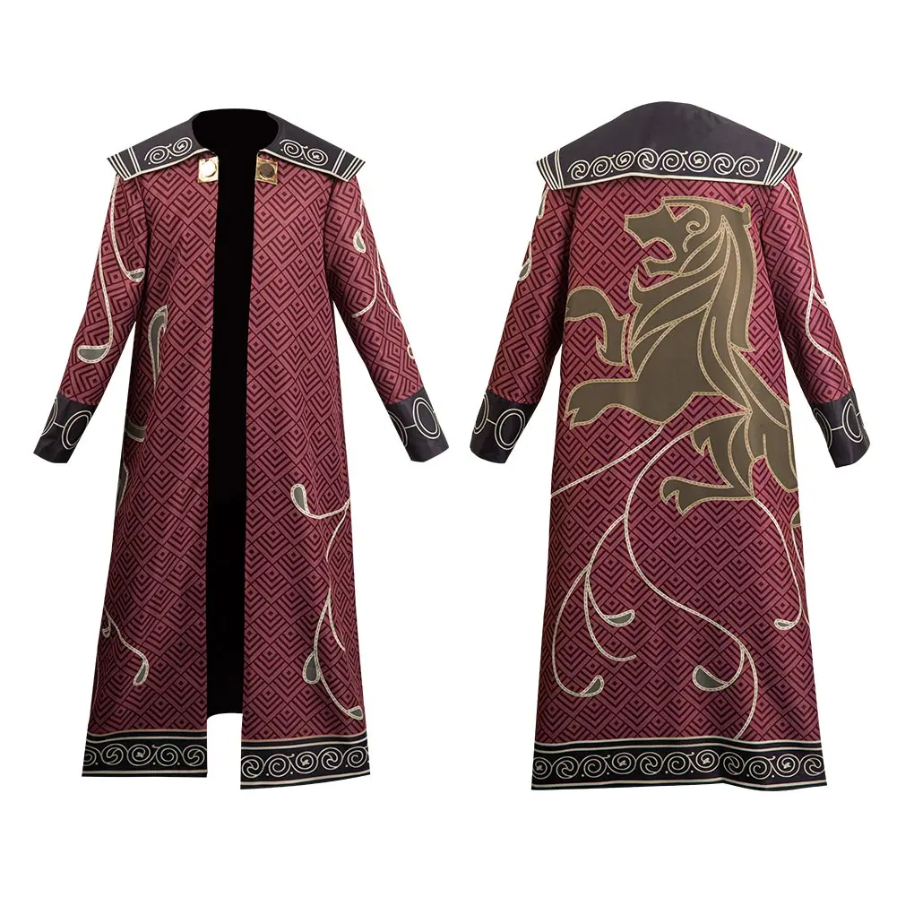 Game Legacy Cosplay Costume Adult Man Male Long Cloak Robe Outfits Magic Academic Cape Coat Halloween Carnival Diguise Suit