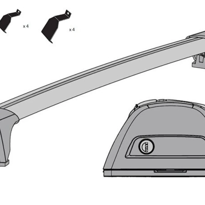 

Special for cars, roof rack, general purpose, roof rack, silent, luggage rack, hook fixed
