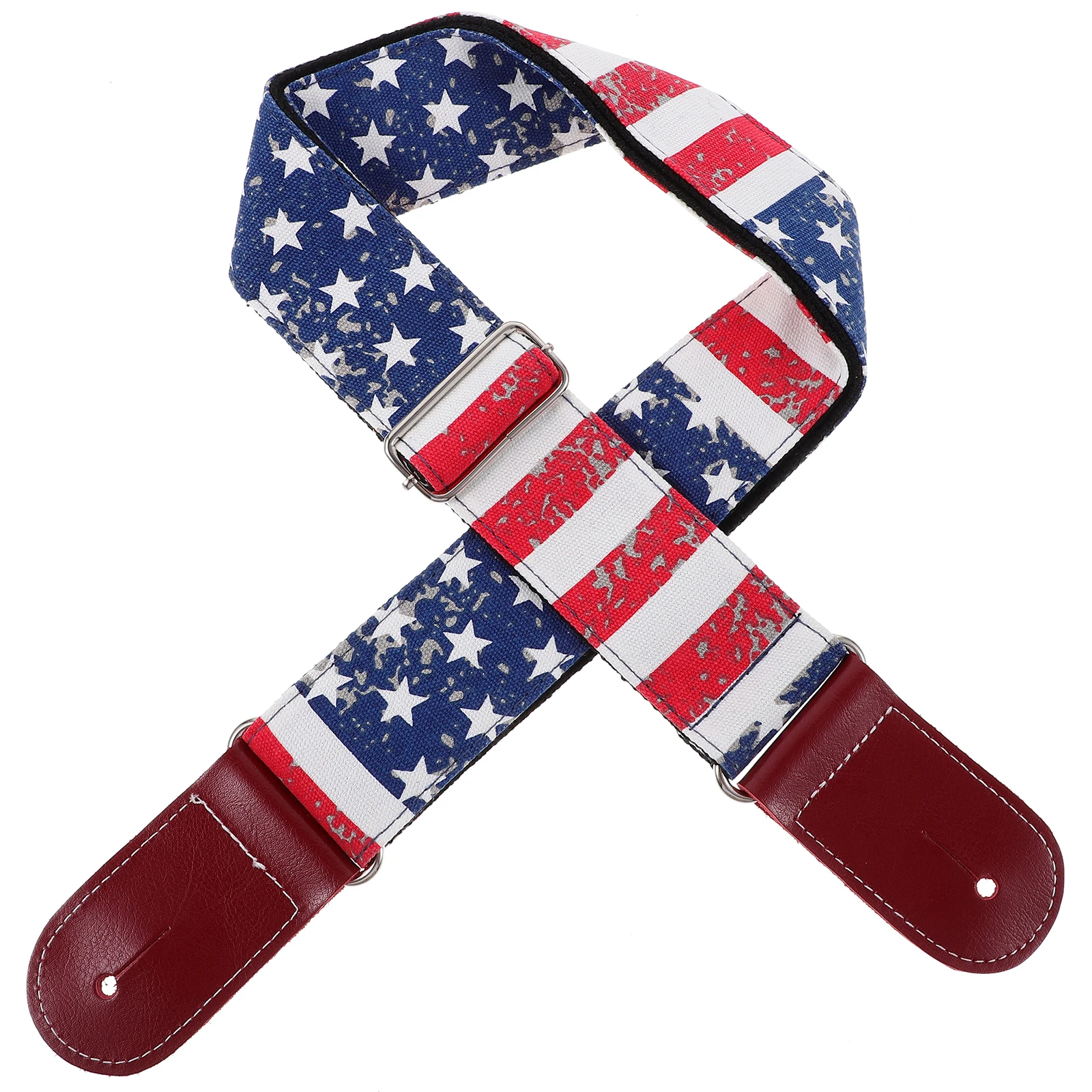 

Guitar Strap Accessories for Electric Sling Straps Bass Cotton Accessory Black Padded