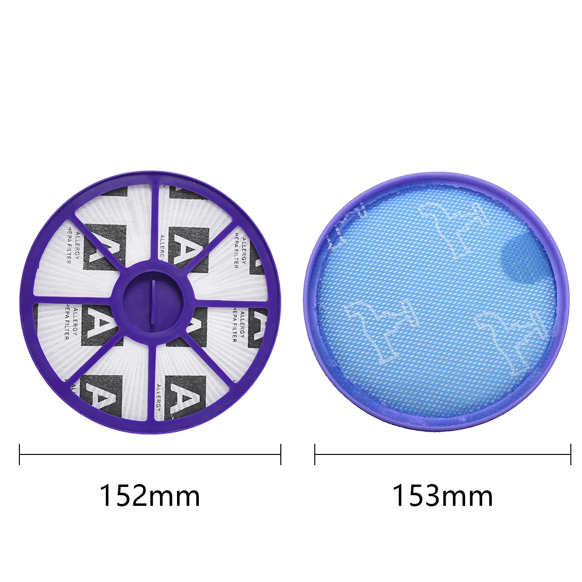 For Dyson DC19 DC20 DC21 DC29 Vacuum Cleaner Front and Rear HEPA Filter Kit