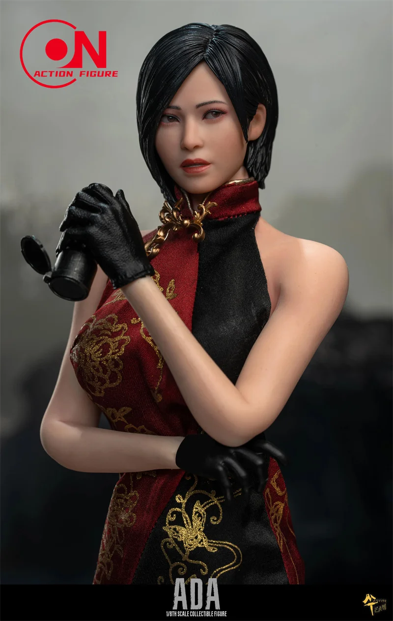 In Stock MTTOYS018 1/6 Ada Wong Double Head Movable Eyes Action Figure 12'' Female Solider Full Set Collectible Model Toy