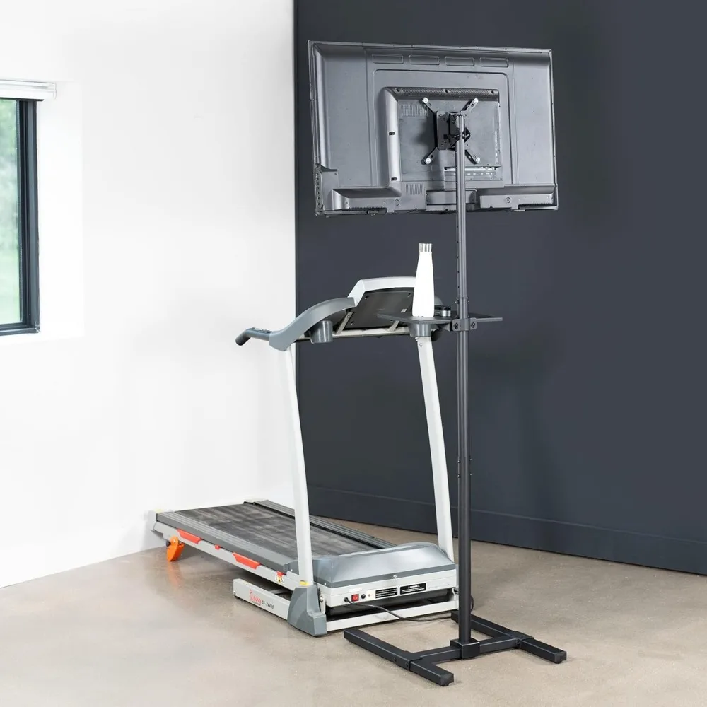 Suporte de chão extra alto para TV com prateleira para telas de 13 a 50 polegadas, LED OLED 4K Smart Flat, monitores curvos, 70 polegadas de altura, máx.