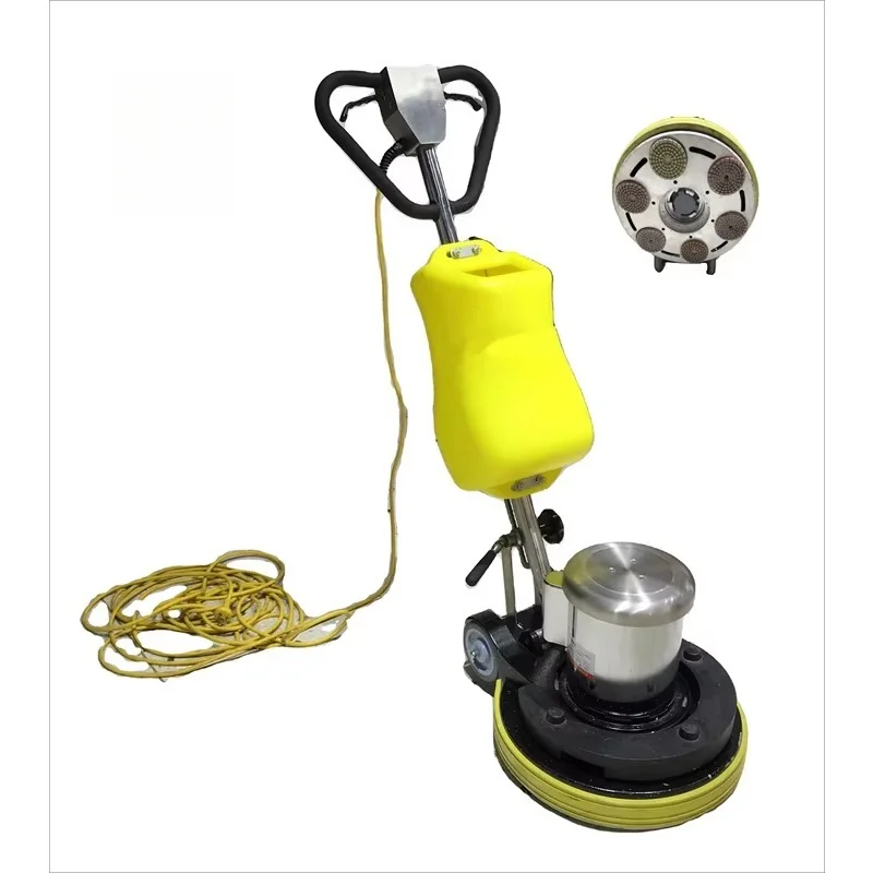 Multifunctional floor washer, with brushed tile polishing buffer polishing marble scrubbing engine core components