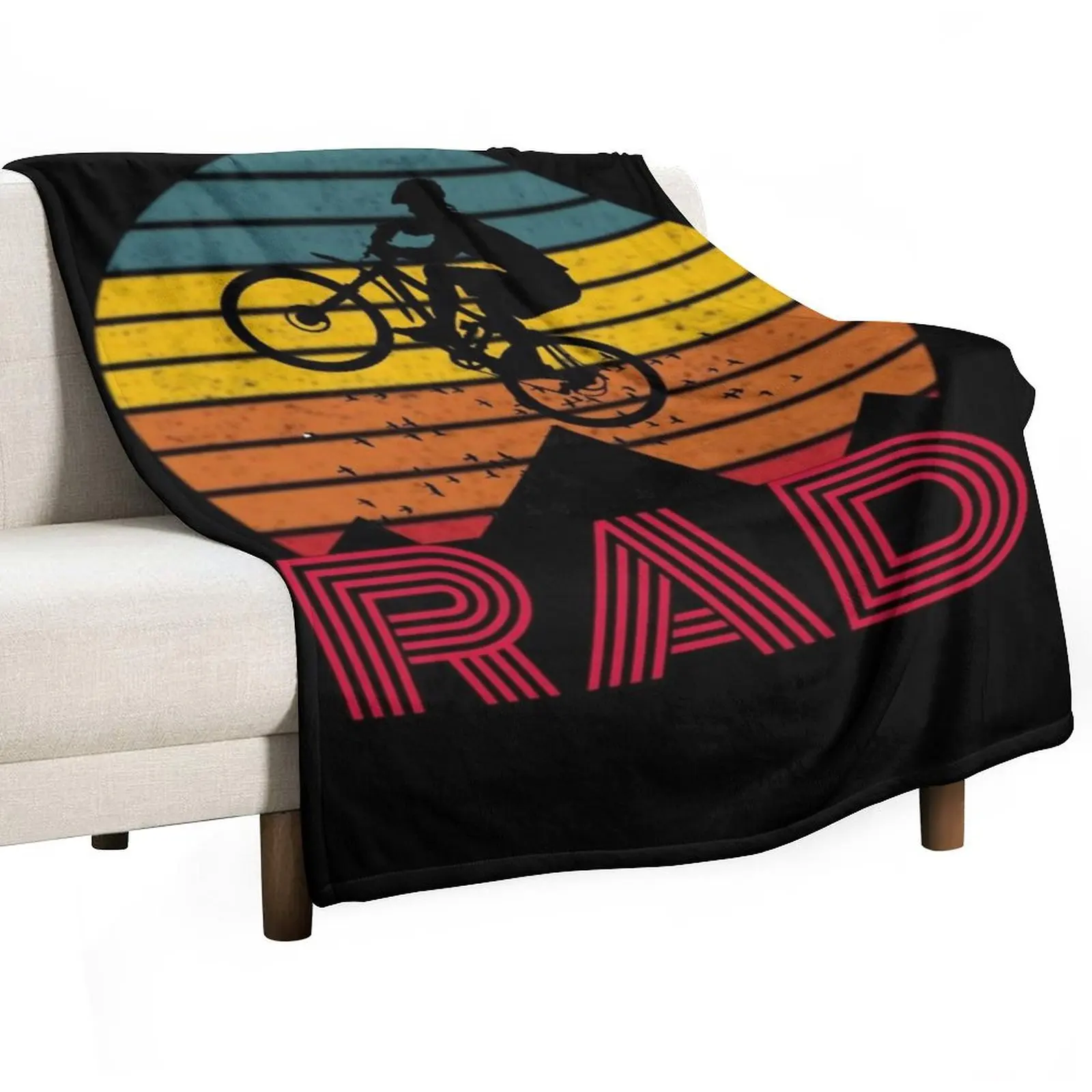 

Bmx vintage Throw Blanket Fashion Sofas Sleeping Bag Beach For Sofa Thin Blankets