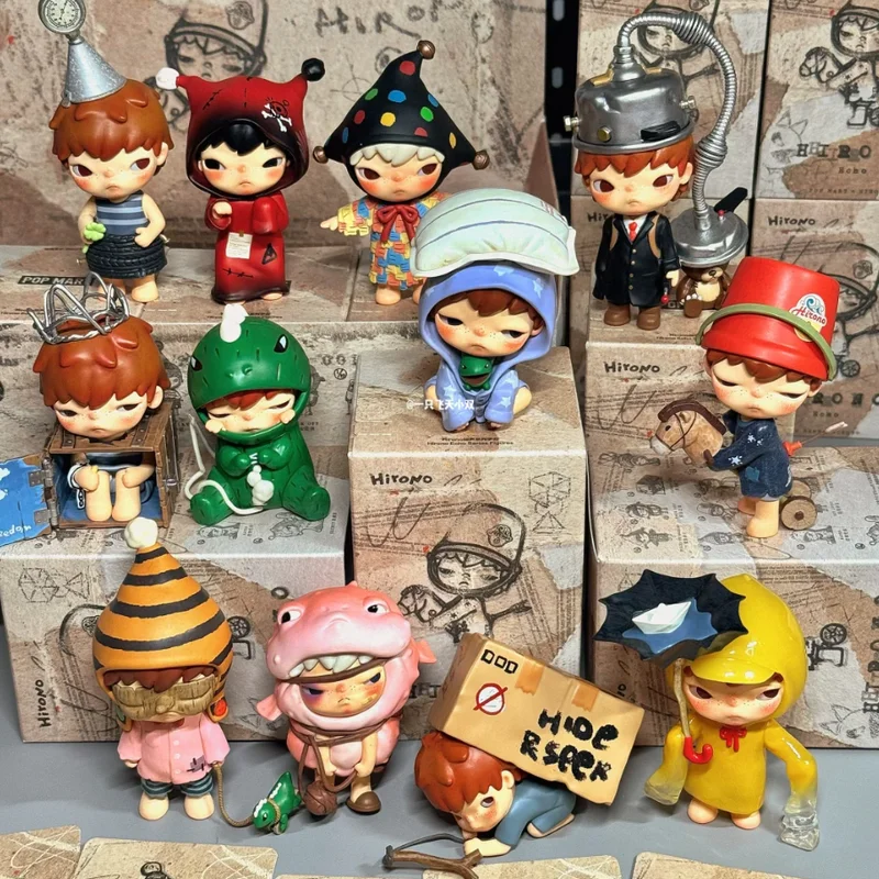 Nuevas figuras de acción originales de la serie Hirono Echo, adorno de escritorio, juguete coleccionable, modelo de muñecas de estilo confirmado, regalos de cumpleaños para niños