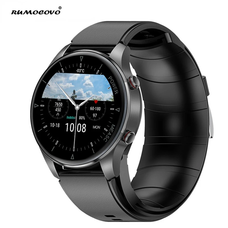 

RUMOCOVO® P50 Smartwatch Air Pump Airbag True Accurately Blood Pressure Oxygen Temperature Heart Rate Monitor Smart Watch