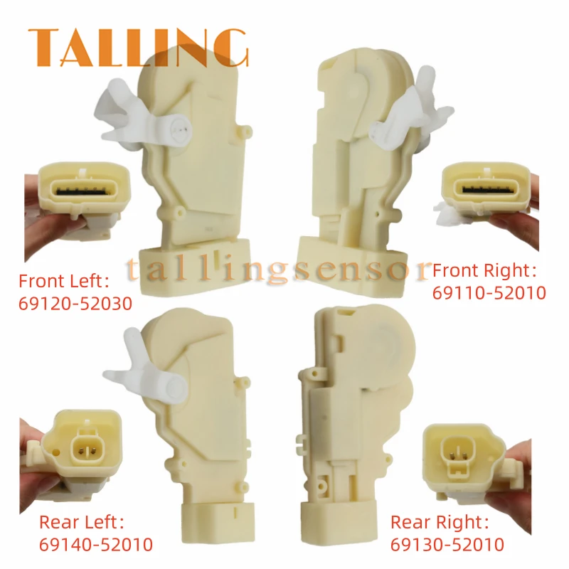 

69120-52030 69110-52010 Привод замка передней задней левой/правой двери для Scion xB Lexus Toyota Echo 69140-52010 69130-52010