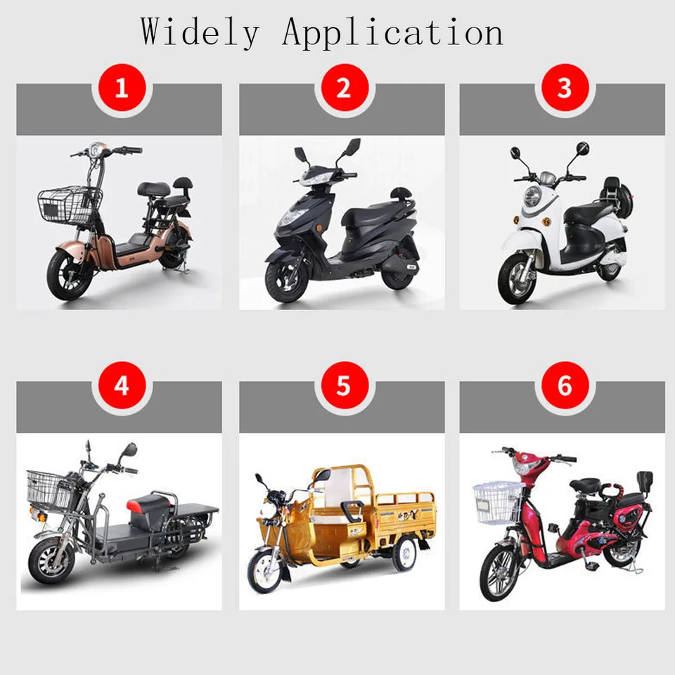 48V 72V 450W/500W/600W/800W/1000W/1200W Electric Bike Brushless DC Motor Controller DC Electric Motor Controller E-Scooter Part image 12